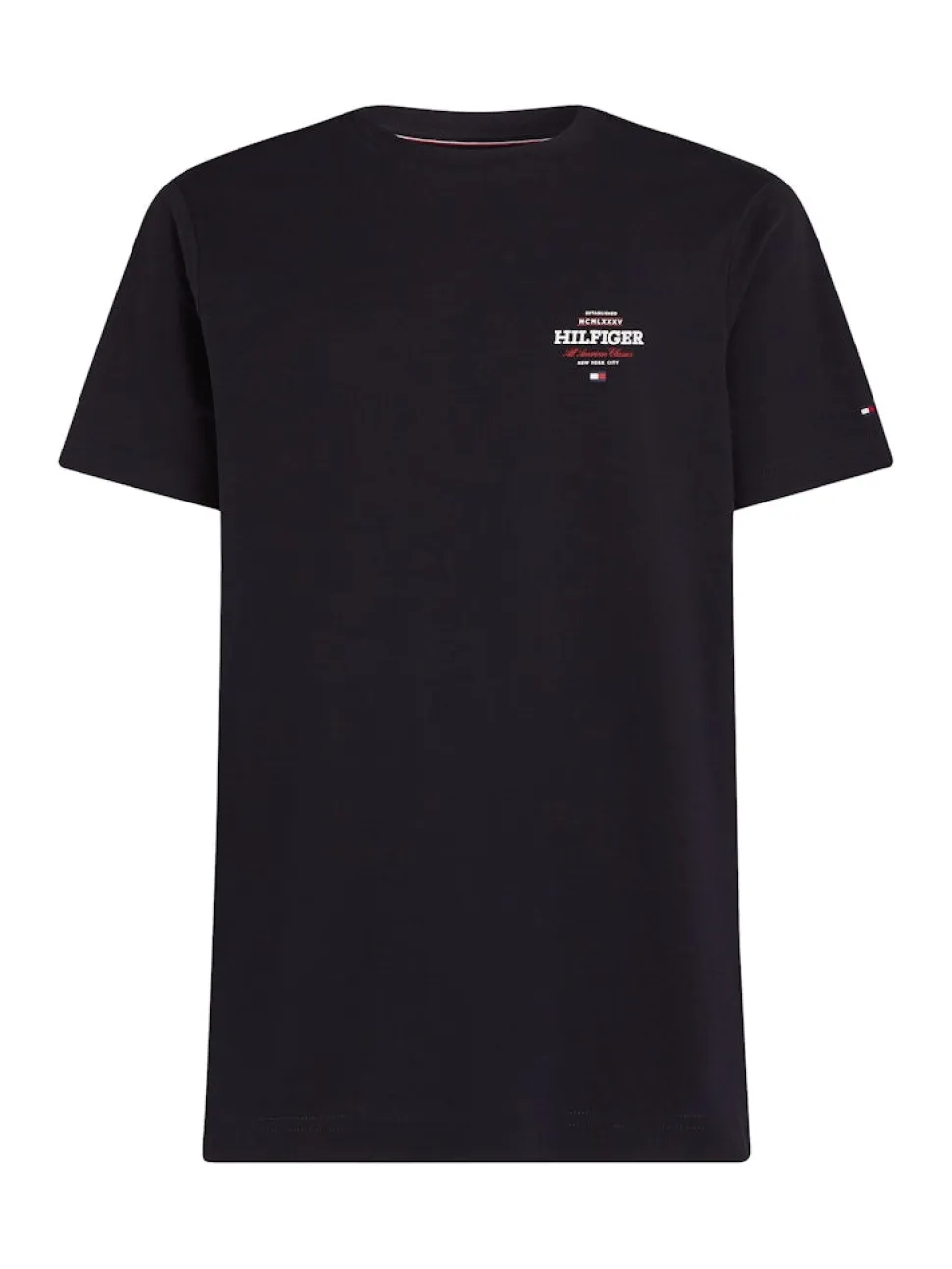 Tommy Hilfiger miesten t-paita, MONOTYPE ALL AMERICAN TEE Tummansininen