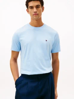 Tommy Hilfiger miesten t-paita Brand Love Small Hilfiger Tee, vaaleansininen