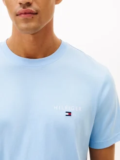 Tommy Hilfiger miesten t-paita Brand Love Small Hilfiger Tee, vaaleansininen