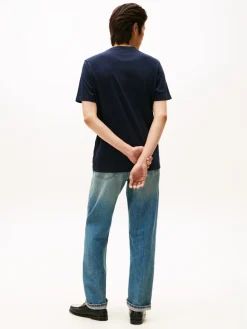 Tommy Hilfiger miesten t-paita Brand Love Small Hilfiger Tee, tummansininen