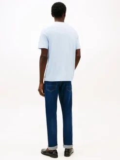 Tommy Hilfiger miesten t-paita, ESSENTIAL REG FIT TEE Vaaleansininen