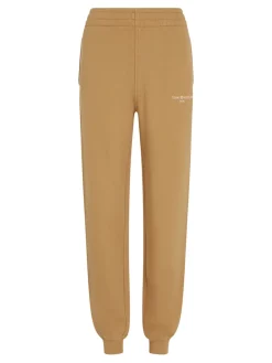 Tommy Hilfiger Naisten Housut, REG MINI CORP SWEATPANTS Kameli