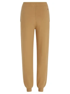 Tommy Hilfiger Naisten Housut, REG MINI CORP SWEATPANTS Kameli