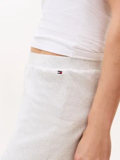 Tommy Hilfiger naisten housut, LACE PANT Vaaleanharmaa