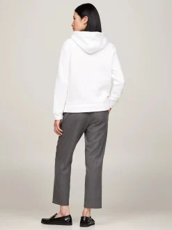Tommy Hilfiger naisten huppari, TH HERITAGE HILFIGER HOODIE LS Valkoinen