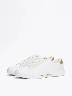 Tommy Hilfiger Naisten Kengät, CHIC COURT SNEAKER Valkoinen