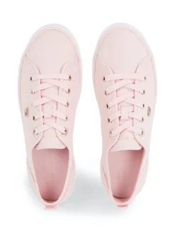Tommy Hilfiger Naisten Kengät, VULC CANVAS SNEAKER Vaaleanpunainen