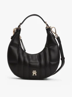 Tommy Hilfiger naisten laukku, TH FEMININE MOON CROSSOVER Musta