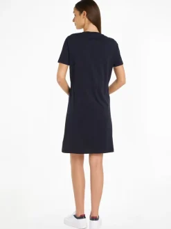 Tommy Hilfiger Naisten Paitamekko, 1985 REG MINI CORP TEE DRESS Tummansininen