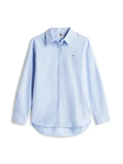 Tommy Hilfiger naisten paitapusero, OXFORD RELAXED FIT SHIRT Vaaleansininen