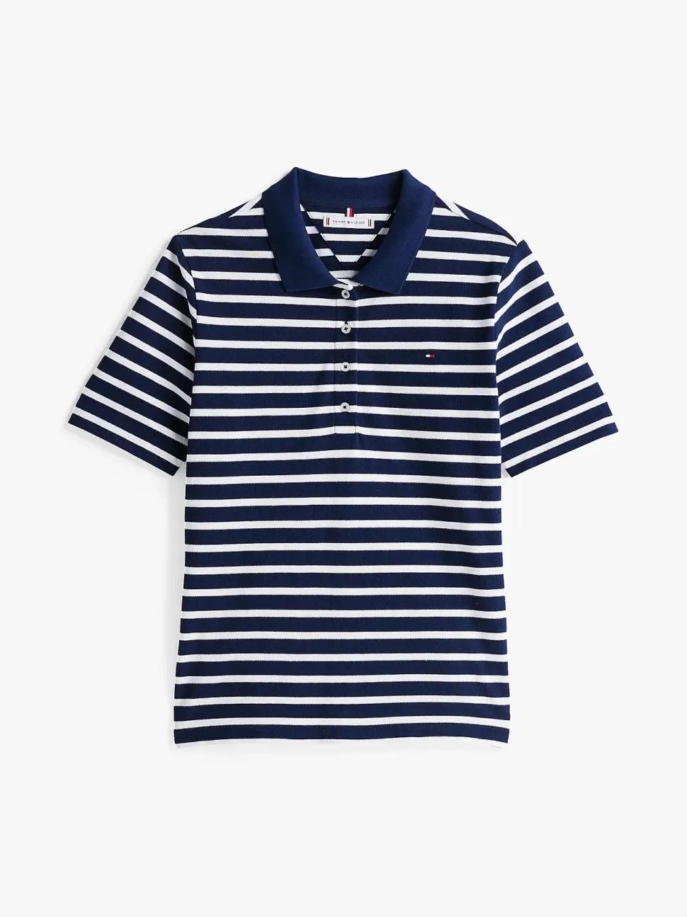 Tommy Hilfiger naisten pikeepaita, 1985 REG PIQUE POLO SS Raidallinen Sininen