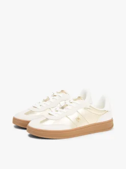 Tommy Hilfiger naisten tennarit MU JACKIE METALLIC, kullankeltainen