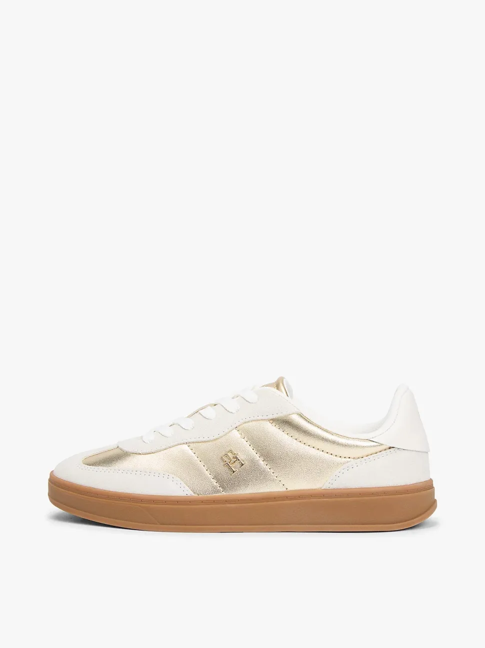 Tommy Hilfiger naisten tennarit MU JACKIE METALLIC, kullankeltainen