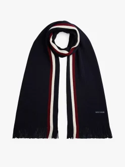 Tommy Hilfiger naiten huivi, TH RWB RACHELLE SCARF Tummansininen