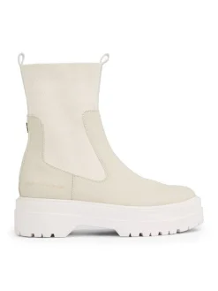 Tommy Hilfiger saappaat, FEMININE SEASONAL UTILITY BOOT Vaalea Beige