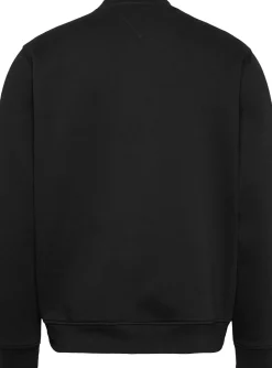 Tommy Jeans Miesten Collegepaita, REG S FLAG CREW Musta