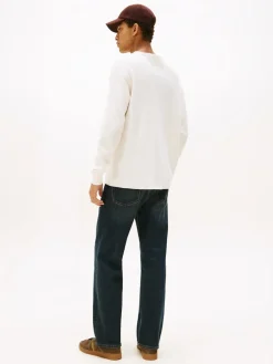 Tommy Jeans miesten paita, TJM SLIM WAFFLE SCRIPT HENLEY Kerma