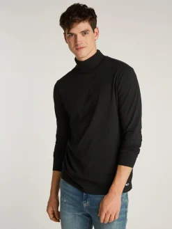 Tommy Jeans Miesten Poolopaita, TJM TURTLENECK TEE Musta