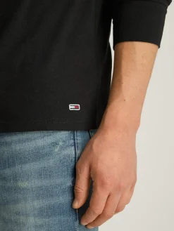 Tommy Jeans Miesten Poolopaita, TJM TURTLENECK TEE Musta