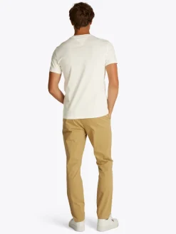 Tommy Jeans miesten t-paita, TJM XSLIM JERSEY TEE Valkoinen