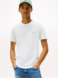 Tommy Jeans miesten t-paita K TJM XSLIM Tee Ext, valkoinen