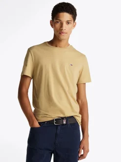 Tommy Jeans miesten t-paita, TJM XSLIM JERSEY TEE Beige