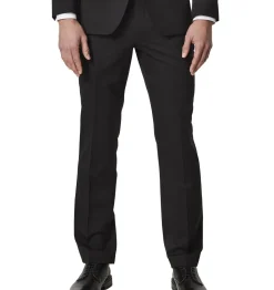 Turo Miesten Suorat Housut Musta