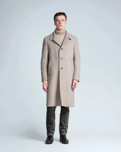 Turo miesten villakangastakki Toledo, beige