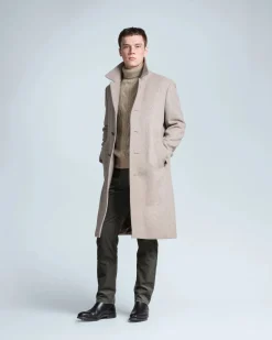 Turo miesten villakangastakki Toledo, beige