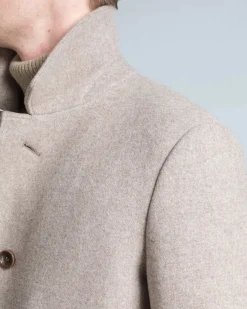 Turo miesten villakangastakki Toledo, beige