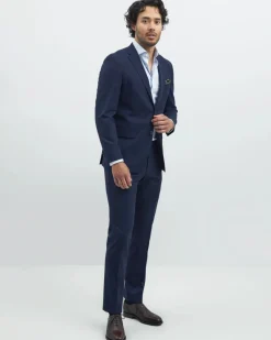 Turo Puvuntakki, Barcelona Modern Fit Sininen