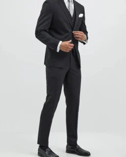 Turo Puvuntakki, Barcelona Modern Fit Musta