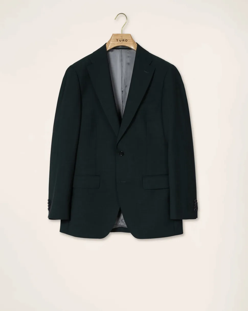 Turo puvuntakki Jonas Slim Fit Suit Jacket Vitale, tummanvihreä