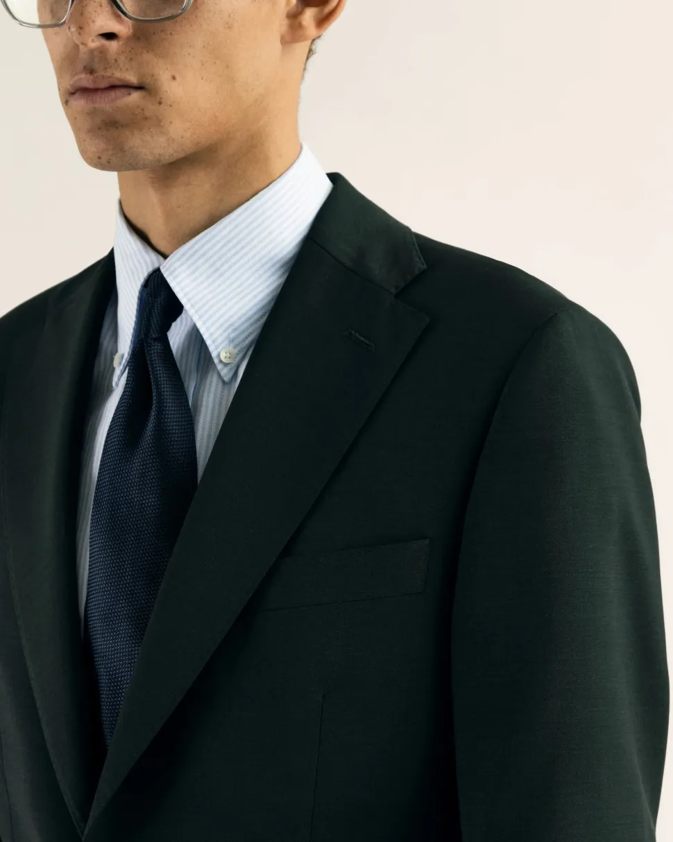 Turo puvuntakki Jonas Slim Fit Suit Jacket Vitale, tummanvihreä