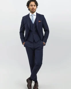 Turo Tailor Miesten Bleiseri 7890-3280 OSLO ATHLETE Sininen