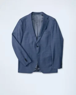 Turo Tailor miesten bleiseri, OSLO ATHLETE FIT Sininen