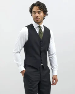 Turo Tailor miesten pukuliivi, LEEDS Musta