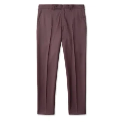 Turo Tailor miesten puvunhousut, DENVER Viininpunainen