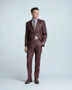 Turo Tailor miesten puvuntakki, MADRID Viininpunainen