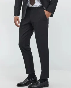 Turo Tailor, Miesten Suorat Housut, Hilton Athlete Musta