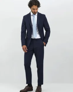 Turo Tailor, Miesten Suorat Housut, Hilton Athlete Sininen