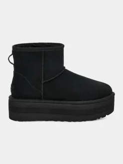 UGG Naisten Kengät, CLASSIC MINI PLATFORM Musta