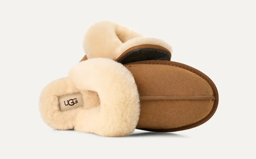UGG tossut W Scuffette II, kaakaonruskea