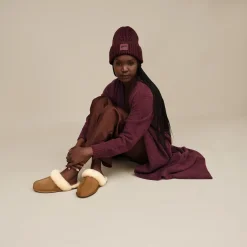 UGG tossut W Scuffette II, kaakaonruskea