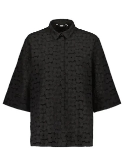 Uhana kauluspaita, FRESH AIR SHIRT Musta