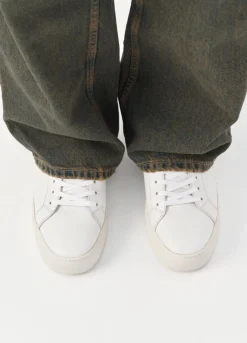 Vagabond miesten klassiset tennarit, PAUL 2.0, Nahka, Valkoinen