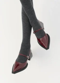 Vagabond naisten avokkaat, VIVIAN Viininpunainen