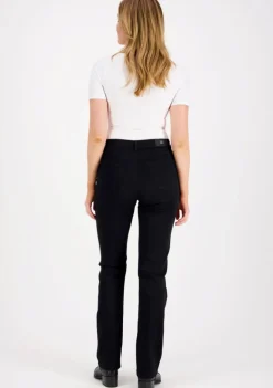 Very Nice Naisten Farkut, Caramel 9691 Curvy Fit Super Stretch Musta