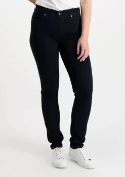 Very Nice Naisten Farkut, Emily 8411 Straight Fit Indigo