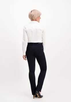 Very Nice Naisten Farkut, Emily 8411 Straight Fit Indigo